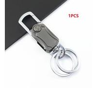 Porte-Clés De Voiture En Métal Multifonctionnel, De Haute Qualité, Cool, Rotatif, Pendentif Couteau Avec Ouvre-Bouteille, Cadeau Pour Hommes-Style1-1pcs