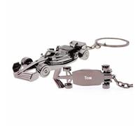 Porte-clés de voiture F1 - Avec Nom - Tom - Modèle 2022, schwarz.