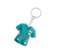 Porte-clés de voiture inspiré du personnel de médecine - Design double face - Résistant à la décoloration - Pour un usage quotidien - Breloque à suspendre - Décoration de voiture d'infirmière mignonne