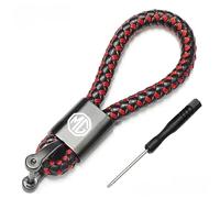 Porte-clés de Voiture Porte Cle Cuir pour MG Cyberster 2023-2020 2021-2025, Porte Clef Personnalisé Clé de Voiture Trousseau Portable Accessoire Rechange,B