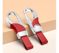 Porte-clés de Voiture pour Audi TT 2015-2019, Porte Clef Voiture Accessoires Replacement Voiture Accessoires Cadeau Homme Femme,Red-Gun Color