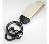 Porte-clés de Voiture pour BMW X1 E84 F48 18i 18d 20i 20d 25i 25d,Durable Porte Clé Portable Multifonction Décoration Accessoires,D/Beige