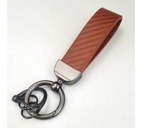 Porte-clés de Voiture pour BMW X1 E84 F48 18i 18d 20i 20d 25i 25d,Durable Porte Clé Portable Multifonction Décoration Accessoires,A/Brown