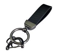 Porte-clés de Voiture pour BMW X1 E84 F48 18i 18d 20i 20d 25i 25d,Durable Porte Clé Portable Multifonction Décoration Accessoires,C/Black