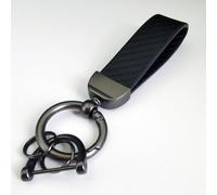 Porte-clés de Voiture pour BMW X1 E84 F48 18i 18d 20i 20d 25i 25d,Durable Porte Clé Portable Multifonction Décoration Accessoires,C/Black