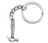 Porte-clés De Voiture pour Hommes, Bijoux, Pendentif Marteau 31x15mm