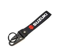 Porte-clés de Voiture pour Suzuki Swift Sport/Hybrid 2017-2023, Porte-clés avec Le Logo pour Voiture Individuel Comme Cadeau pour Les Fans de Voitures,Bla-ck