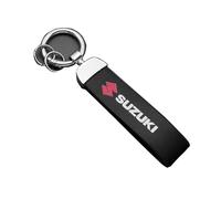 Porte-clés de Voiture pour Suzuki SX4 SWIFT Alto Liane Grand Vitara Jimny S-Cross, Cuir Voiture Porte-clés Pendentif Clé Créatif Multifonction Accessoires,D A4