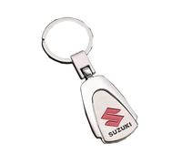 Porte-clés de Voiture pour Suzuki SX4 SWIFT Alto Liane Grand Vitara Jimny S-Cross, Cuir Voiture Porte-clés Pendentif Clé Créatif Multifonction Accessoires,C A3