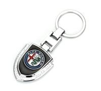 Porte-clés de Voiture pour Véhicule Porte-clés de Voiture pour Alfa Romeo Junior 2024 2025, Auto Porte Clef Clés Porte Clef Voiture Accessoires,B