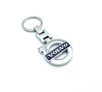 Porte-clés de Voiture pour Volvo C30 C40 C70 EX30 S40 S60 S80 S90 XC40 XC60 XC70 XC90 Rdesign, Porte-clés avec Le Logo pour Voiture Porte Clé Portable Multifonction Voiture Accessoire