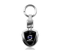 Porte-clés de Voiture pour Volvo C30 C40 C70 EX30 S40 S60 S80 S90 XC40 XC60 XC70 XC90 Rdesign, Porte-clés avec Le Logo pour Voiture Porte Clé Portable Multifonction Voiture Accessoire