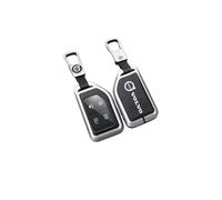 Porte-clés de Voiture pour Volvo S60 S80 XC90 V70 XC70 2005-2014, Personnalisé Anneaux Porte Clé Accessoire Cadeau Décoration pour Voiture Anneaux Porte Clef,Silver Black