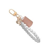 Porte-clés de voyage pour baume à lèvres - Clip tendance - Portable - Porte-brillance de qualité supérieure