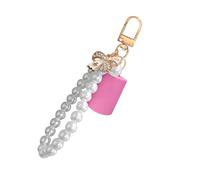 Porte-clés de voyage pour baume à lèvres - Clip tendance - Portable - Porte-brillance de qualité supérieure