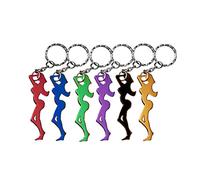 Porte-clés décapsuleur pour homme et femme en alliage de zinc coloré - Cadeau de fête de bière pour campagne en plein air - Porte-clés de bière pour hommes et femmes - Cadeau de fête mignon - Grand