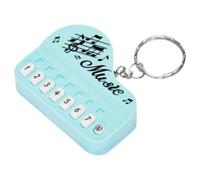 Porte-clés Décoratif Clavier de Piano Miniature en Plastique | Pendentif pour Paquet et Paquet à Dos, Déco Musicale Compacte, Résistant à L'usure, Toucher Confortable