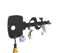 Porte-clés décoratif mural - Organiseur à 6 crochets, rangement élégant pour entrée | Cintre peu encombrant, décoration murale pour clés de cuisine, lunettes de , ceintures, couloir, porte