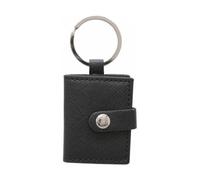 Porte-clés - Deknudt - S59NS3 - Cuir synthétique - Noir - 3,5x4,5 cm