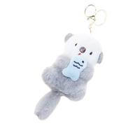 Porte-clés délicat en peluche pour les amoureux des animaux et ceux qui aiment les animaux, D, One Size