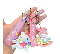 Porte-Clés Dessin Animé Licorne My Melody Bébé, Petites Étoiles Jumelles, Hello Kt, Pendentif, Jouet Poupée Pour Filles
