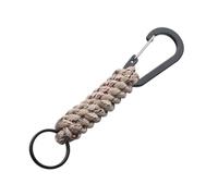 Porte-clés d'extérieur, pendentif, corde de paracorde camping, nœud, décapsuleur, porte-clés Pivotant Keychain(60 * 60mm)