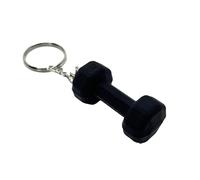 Porte-clés d'haltérophilie | Barbell Magnifique porte-clés | Pendentif d'exercice pour femme, porte-clés original, beau design pour la gym de musculation