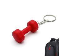 Porte-clés d'haltérophilie, porte-clés d'haltères,Porte-clés de salle de sport | Porte-clés de nouveauté pour femmes, pendentif d'exercice, beau Design pour la salle de musculation