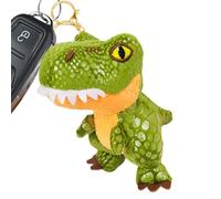 Porte-clés dinosaure en peluche - Jouet en peluche tyrannosaure mignon, pendentif de sac souple | Porte-clés multifonctionnel pour, accessoire portable pour sacs à dos, parfait pour les fêtes
