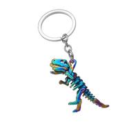 Porte-Clés Dinosaure - Porte-Clé Dino Breloque de Sac pour Femme, Cadeaux Porte-Cléf Sympas pour Amateurs de Dinosaures & Passionnés de Paléo.
