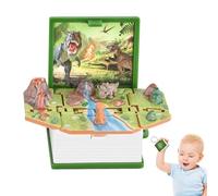 Porte-clés dinosaure pour sac à dos pour,Livre Pliant Dinosaure Porte-clés Décorations - Décorations mignonnes de porte-clés pour clé de sac à main