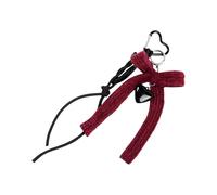 Porte-clés d'inspiration rétro avec cœur et nœud tendance pour femme Accessoire de mode vintage Sweet Cool Keychain, a, taille unique