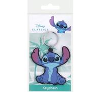 Porte-clés Disney Stitch en caoutchouc 5cm