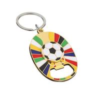 Porte-clés double usage 2026 en forme de ballon de football avec décapsuleur pour fan, sacs à dos, clés ou cadeaux de collection