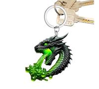 Porte-clés Dragon - Décoration de porte-clés - Pendentif dragon créatif | Voyage scolaire - Rencontres - Décoration de sac à dos pour camarades de classe,