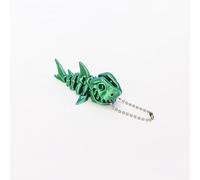 Porte-clés dragon imprimé 3D avec os articulés pour adulte, dinosaure imprimé 3D pour soulager le stress, la maison, le bureau, T-Rex articulé avec articulations flexibles, soulagement du stress et de