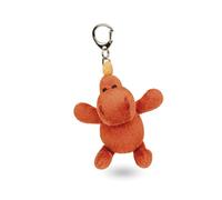 Porte cles dragon orange 13 cm