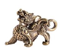 Porte-clés Dragon, Porte-clés Du Zodiaque, Ornements En Laiton Qui Ne Se Décolorent Pas - Pendentifs Cadeaux Multifonctionnels, Cadeau De Du Nouvel An Chinois Décoratif Pour Ga