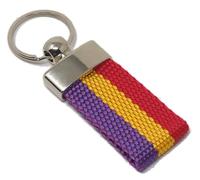 Porte-clés Drapeau Républicain Espagnol Pour Homme Femme Unisexe Idéal Pour Les Clés de Voiture Maison ou Burea