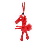Porte-Clés Du Cheval Du Nouvel An Chinois,Porte-Clés Chinois Mignon Et Doux - Jouet En Peluche De Cheval | Pour Maison Lits Canapés Bibliothèques Vitrine Magasin Écoles Bureaux Cafés Vitrines Voitures