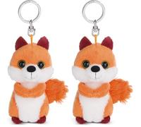 Porte-clés écureuil Coleen Câline 10cm (Lot de 2)