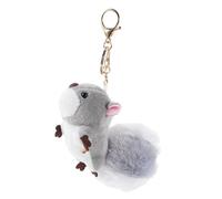 Porte-clés Écureuil en Peluche 1 PC Pendentif Animal
