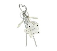 Porte-clés élégant avec breloque de en forme d ' étoile à cinq branches, parfait pour offrir en et pour un usage quotidien, disponible en plusieurs couleurs Pendentif de