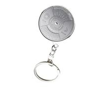 Porte-clés élégant calendrier perpétuel avec boussole - Portable - Pour la gestion de la date et l'utilisation quotidienne en plein air - Accessoire de voyage