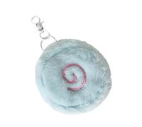 Porte-clés élégant en forme de gâteau de poisson, portable, multi-usage, pour bijoux, clés, décoration de voyage, bleu, Beauté de masse