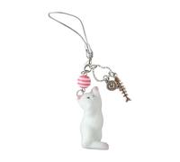 Porte-clés élégant, sangle de téléphone en résine pour un usage quotidien, accessoire Portable et polyvalent, porte-clés de sangle de téléphone Catss