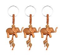 Porte-Clés Éléphant 3 Pièces - Créatif et Décoratif, Cadeau Intéressant