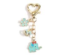 Porte-clés éléphant, cadeau d'anniversaire pour femme, idéal comme cadeau de petite amie ou petit coffret cadeau pour petite amie ou sœur, idées cadeaux pour femmes (1PCS)