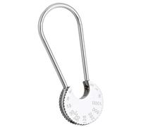 Porte-clés en acier inoxydable | Poulie avec identification numérique, porte-clés créatif robuste pour voyage, maison, femme, homme, sac à dos, sac de gym, équipement d'extérieur