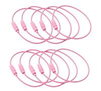 Porte-clés en acier peint coloré inspiré du dessin animé pour loisirs créatifs et pratique